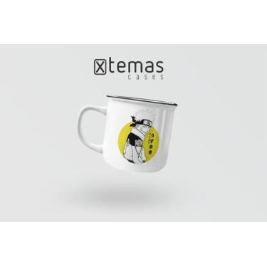 Imagem de Caneca naruto geek retrô esmaltada de aluminio - Xtemas