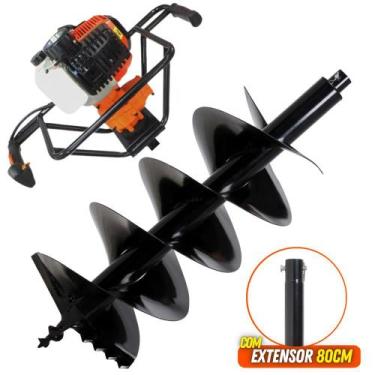 Imagem de Perfurador de Solo Vulcan VPS520 Broca 80x30cm + Extensor de 80cm Idea