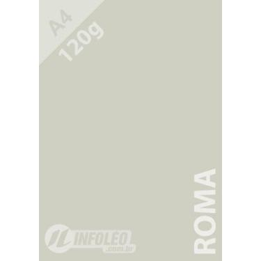 Imagem de Papel 120 gramas A4 Roma (Cinza Claro) Color Plus - 10 unidades