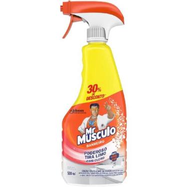 Imagem de Desinfetante Limpador Banheiro Tira Limo 500ml Mr Músculo - Mr. Múscul