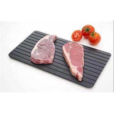 Imagem de Tabua Magica Descongelar Alimentos Rápido Carnes Tabua Magica Defrost 