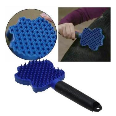 Imagem de Escova Para Pelos de Silicone de Pets Massageadora Higiênica Gatos e C