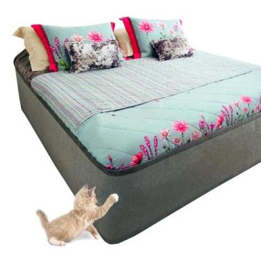 Imagem de Protetor Arranhador Cama Box Para Gatos - Au Au Miau Company, CINZA CL