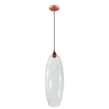 Imagem de Pendente Moderno Sala Quarto Cozinha Montreal 37 transp Co - CM GLASS 