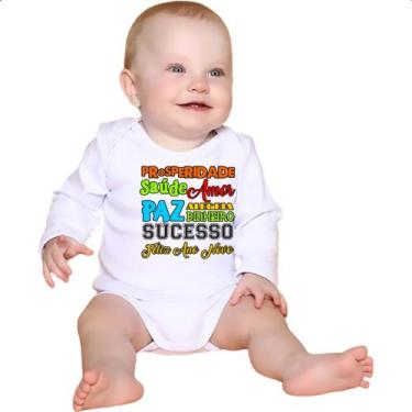 Imagem de Body intantil Ano novo palavras - Alearts, GG