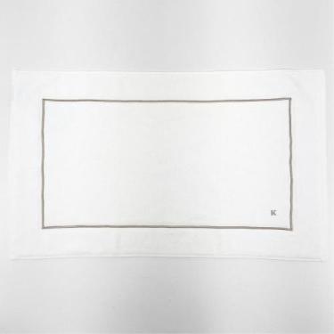 Imagem de Toalha de Piso Kacyumara Lazio 48x80, UN, BRANCO-FENDI