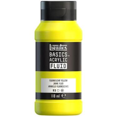 Imagem de Tinta acrilica basics fluid fluorescent 118ml liquitex escolha a cor