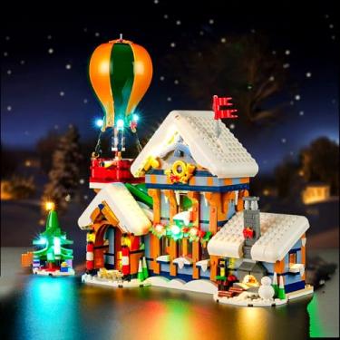 Imagem de LED Light Kit for Lego Icons Santa's Post Office Set, Compatible with Lego 10339, Lighting Your Toy for Santa's Post Office Lego Set (Lights Only, No Models)