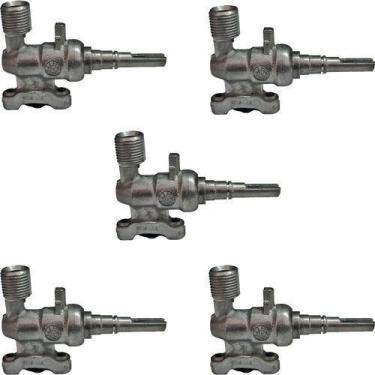 Imagem de Registro Válvula Cooktop Built Kit 5 Und - Arim