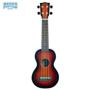 Imagem de Ukuele soprano sunburst série java - MAHALO