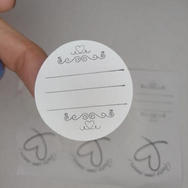 Imagem de 500 Adesivo Linhas para escrita 4 cm - Teodoro impressos