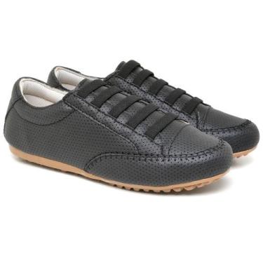 Imagem de Tenis Feminino Mocatenis Sapatenis Elastico - RM, Preto, 37