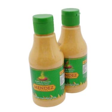 Imagem de Kit Molho de Pimenta Mendez 215ml 02 Cremosa Suave