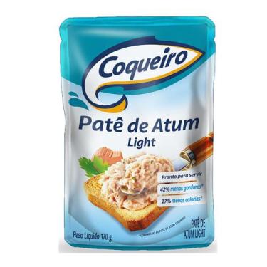 Imagem de Patê de Atum Coqueiro Light Sachê 170g