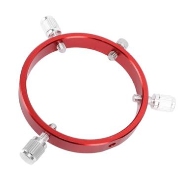 Imagem de Anel de Escopo Guia de 6 Furos, Anel de Escopo Guia de 90 Mm Com Parafuso M6 Parafuso de 1/4 de Polegada para Telescópio de 70-90 Mm Anel de Montagem de Escopo Guia Ajustável