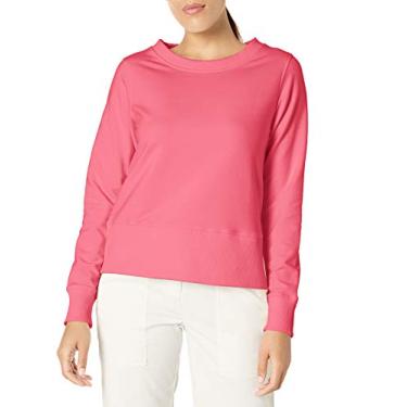 Imagem de Puma Golf 2020 Feminino Gola Redonda Zip Fleece, Rapture Rose, GG, Rapture Rose, GG