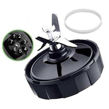 Imagem de Peças de reposição de lâminas de liquidificador Nutri Ninja de 7 quilhas, acessórios de lâmina extratora profissional para Ninja BL480 BL480/BL480D/BL481/BL482 BL486CO/BL487/BL487A/BL488W/BL490 e mais