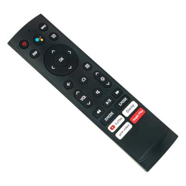Imagem de ERF3AA90H Controle remoto substituído por voz adequado para Smart TV Android Hisense 4K PX1-PRO