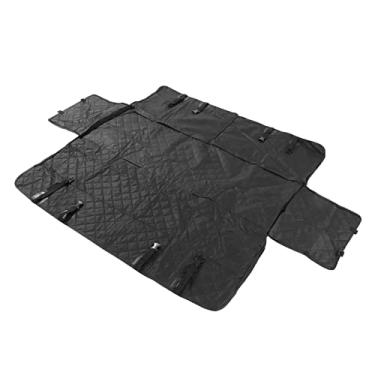 Imagem de Capa Protetora para Banco Traseiro de Animais de Estimação, à Prova D'água, Antiderrapante, Antiderrapante, para Carro, Preto