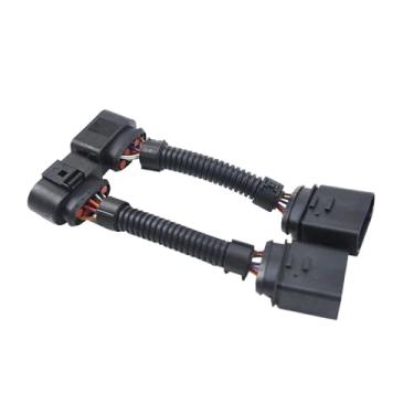 Imagem de Adaptador de farol de estilo de carro compatível com VW Golf 6, adequado para Polo, adequado para Golf 7, adequado para Tiguan, adequado para Passat, adequado para Magotan, adequado para Jetta, modelo