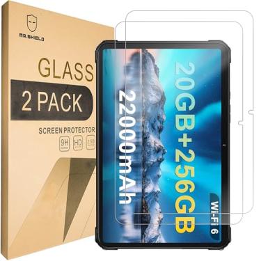 Imagem de Mr.Shield Protetor de tela compatível com FOSSiBOT DT1 / DT2, 10,4 polegadas [vidro temperado] [pacote com 2] [vidro japonês com dureza 9H]