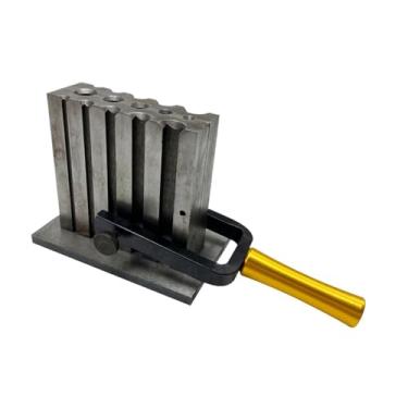 Imagem de Molde de Lingote de Metal Resistente, Ferramenta de Fundição de Metal, Padrão de Lingote de Placa de Fio Reversível para Sucata de, Formação de M, L