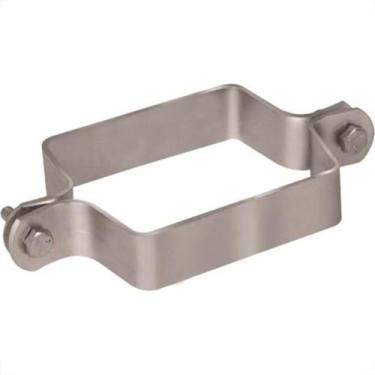 Imagem de Abracadeira Poste Ferro Quadrada Dumon 1 X 0 Apqf10 - Kit C/10