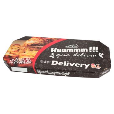 Imagem de Caixa De Pizza Trem 70x34,5x04 Com 25 Unidades