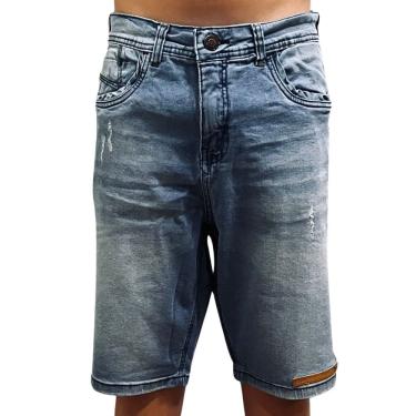 Imagem de Bermuda Jeans Masculina Onbongo Slim ON318