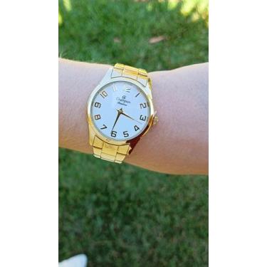 Imagem de Relógio Feminino Champion Analógico - CN29883B Dourada A prova dágua 5