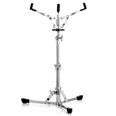 Imagem de TENTOTEN Suporte Para Caixa, Suporte Para Caixa De Base Plana Portátil, Adequado Para Caixa De 10" A 14" E Pad De Bateria, Altura Ajustável De 16,7" A 25,2" Suporte De Bateria Leve Para Bateristas