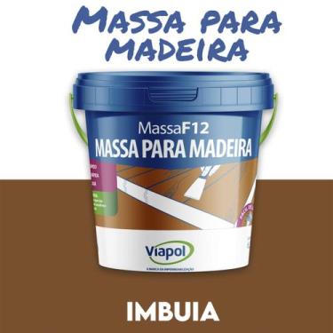 Imagem de F12 Massa P/ Madeira Cor A Escolher 6,5Kg Viapol, Imbuia
