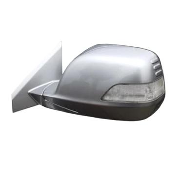 Imagem de 5/7/9PIN Acessórios para carro Porta externa Espelho retrovisor lateral Conjunto Assy, compatível com HONDA CRV CR-V 2007 2008 2009 2010 2011 RE1 RE2 RE4(7PIN Left Silver)