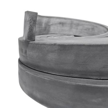 Imagem de Borracha Perfil Esponjoso Vedação 54x18mm Macio - 1 Metro Borrachas Londrina