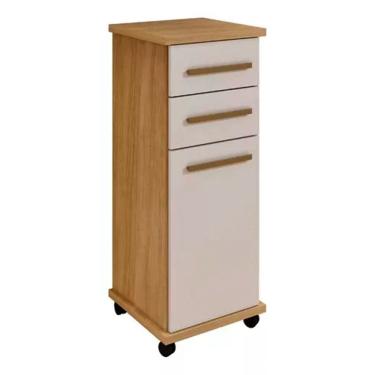 Imagem de Balcão Fruteira de Cozinha 1 Porta 2 Gavetas Tokio Arte Móveis