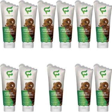 Imagem de Creme Hidratante Tradicional Fashion Sebo de Carneiro Bisnaga 200ml Ki