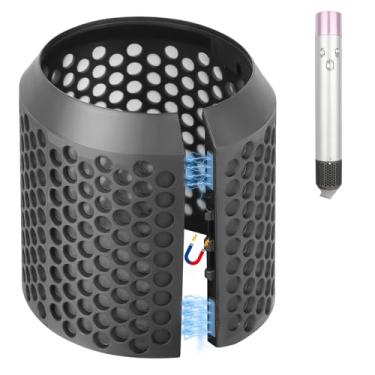 Imagem de Fabmira Tampa de filtro externo de substituição para modelador de cabelo Dyson Airwrap HS01 HS05, acessório de gaiola de filtro magnético compatível com modelador de ar, para peça NO.969758-06