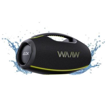 Imagem de Caixa de Som WAAW by ALOK Bluetooth Hyperboom 1000 RMS de Potência, A prova D’água, IPX7, 12 Hor-Unissex