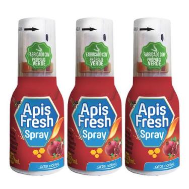Imagem de Kit 3 und Apis Fresh Spray Mel C/ Própolis e Romã 35ml - Arte Nativa