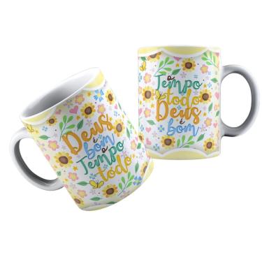 Imagem de Canecas Personalizadas Religiões Catolica Cristã Fé e Inspiração em Cada Gole