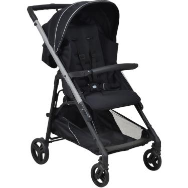 Imagem de Carrinho de Bebe para Passeio Berço Burigotto Tak Metal Silver