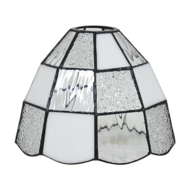 Imagem de Dualoai Lâmpada de lâmpada de vidro Sombra de teto de teto Boho lustre luminária de luminária para restaurante de cozinha Restaurante Fazenda de jantar Sala