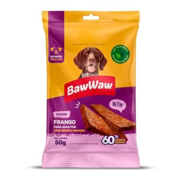 Imagem de Bifinho Baw Waw para cães sabor Frango 50g