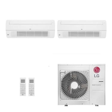 Imagem de Ar-Condicionado Multi Split Inverter LG 30.000 (1x Evap Cassete 1 Via 7.000 + 1x Evap Cassete 1 Via 24.000) Quente/Frio 220V								