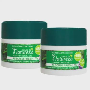 Imagem de Kit 2 Desodorante Em Creme Alecrim Fresh