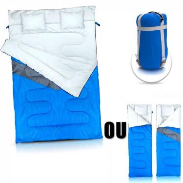 Imagem de Saco De Dormir De Casal Kuple Azul ntk