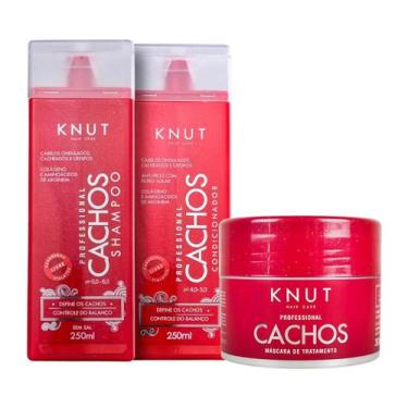Imagem de Kit Shampoo + Condicionador + Máscara Cachos Knut (3 Produtos)