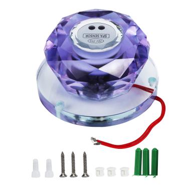 Imagem de Interruptor de controle de spa infravermelho 12V Controlador de interruptor de detecção de toque de baixa tensão para fibra de sauna da piscina de piscina 13x7cm 1675g