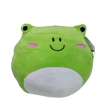 Imagem de Sapo Verde Pelúcia Fofinha De Apertar - ap Toys XZ-1549