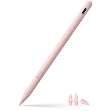 Imagem de Caneta Stylus para iPad 2018-2025, lápis de carregamento rápido USB-C, sensibilidade de inclinação perfeita para pixels para iPad A16 11/10/9/8/7/6, iPad Mini 7/6/5, iPad Air M3/M2 27.9 cm/33.0 cm/5/4